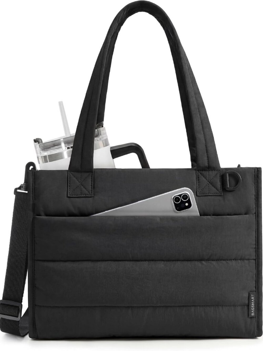 Small Tote Bag for Women, Work Teacher Bag with Zipper Closure